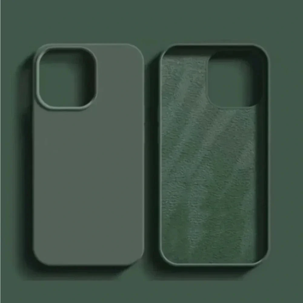 ⚠️Clearance💚iPhone 11/Pro/Pro Max Solid Dark Green Phone Case - Picture 2 of 7